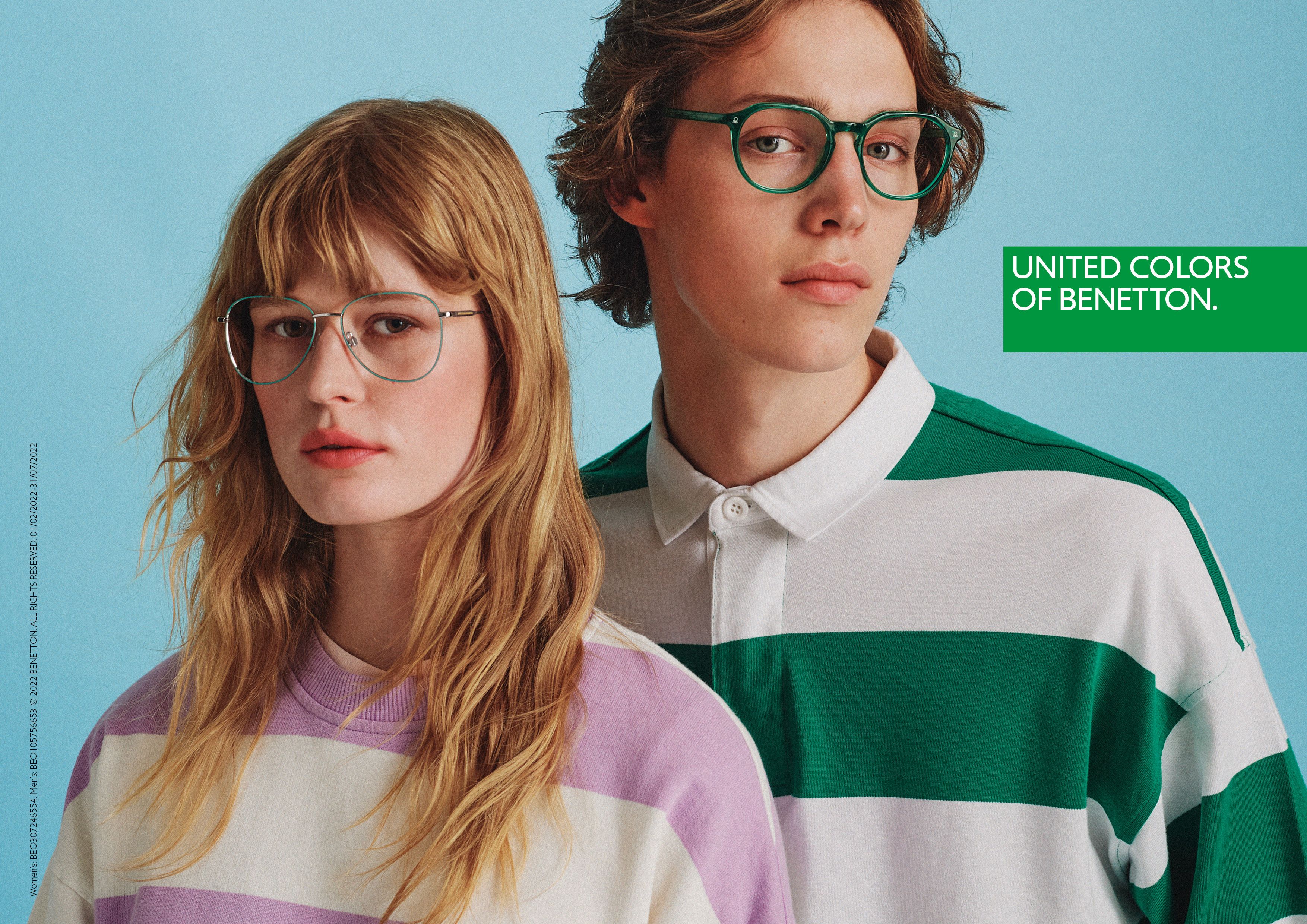 United Colors of Benetton SS22 optical collection